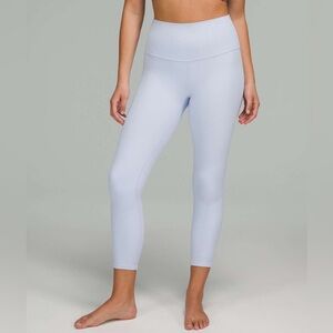 Lululemon Align High-Rise Pant 25" in Pastel Blue 2